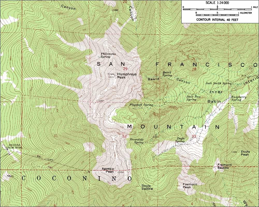 地図サンフランシスコの輪郭