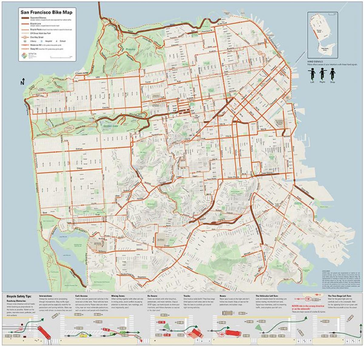 サンフランシスコイ地図