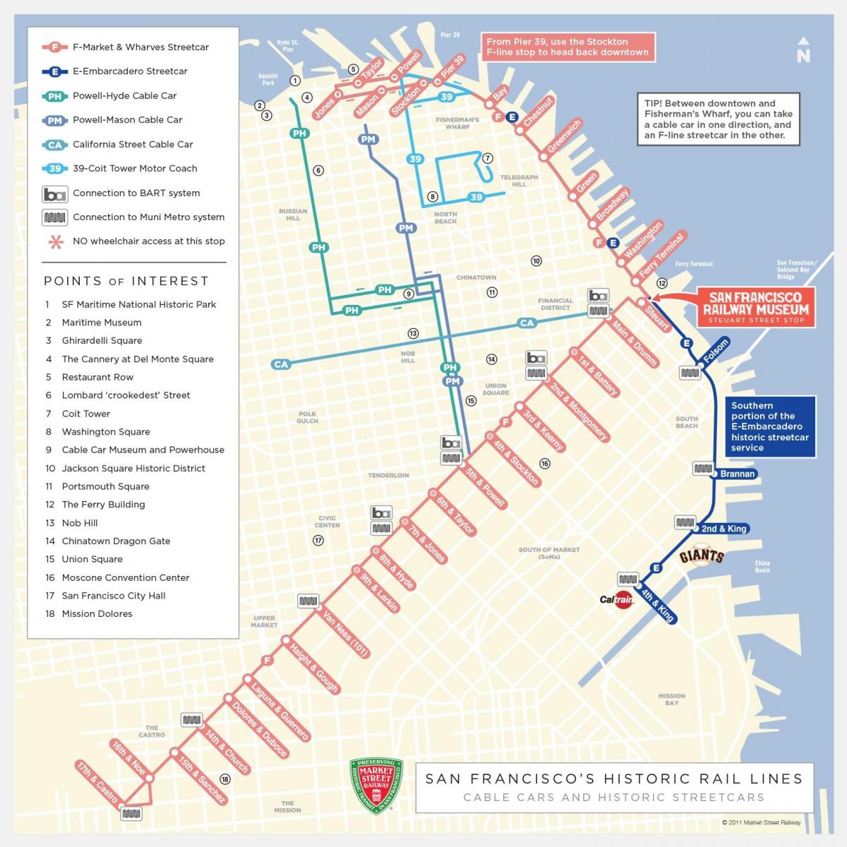 地図サンフランシスコ情報