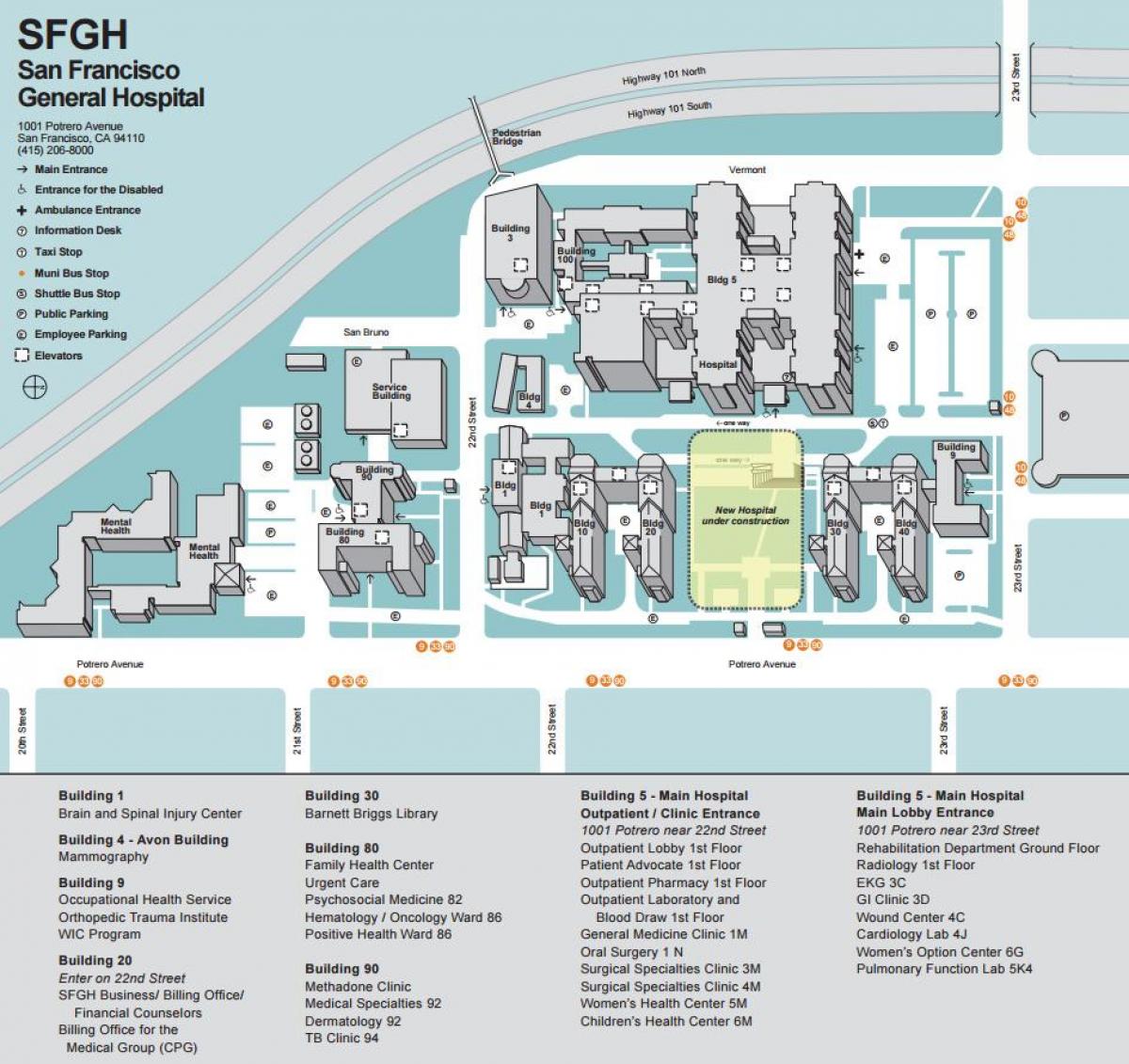 SFghキャンパスマップ