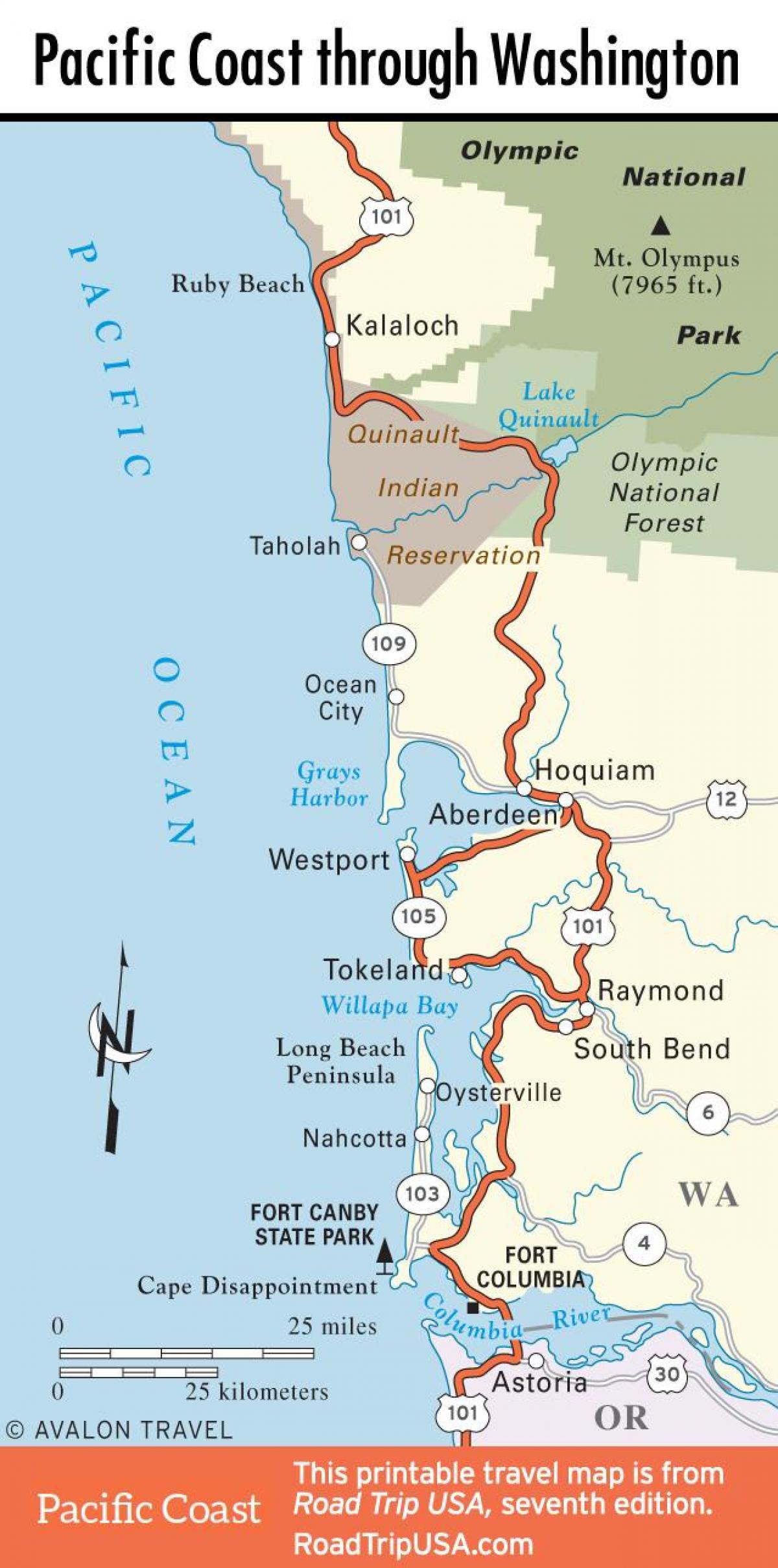 サンフランシスコの海岸線地図