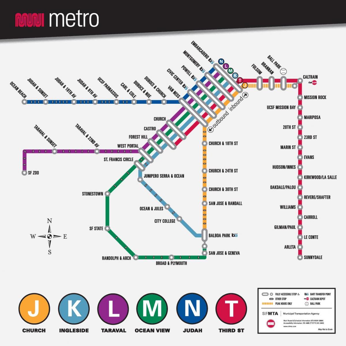 パ地下鉄の地図