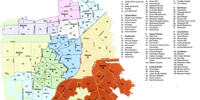 地図サンフランシスコの不動産地方