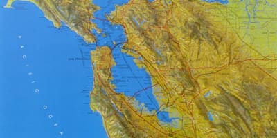 地図サンフランシスコの救済