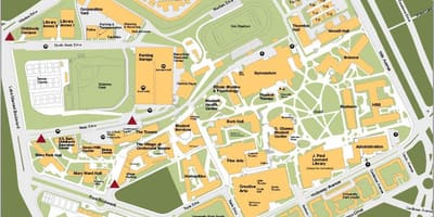 SF州立大学地図