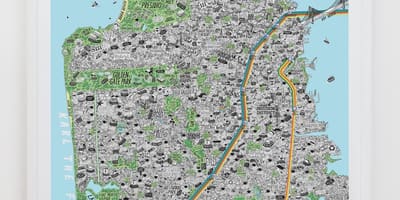 地図サンフランシスコ美術