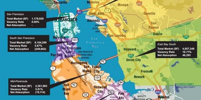 地図のベイエリアの不動産