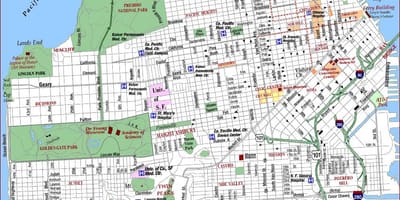 サンフランシスコva医療センター地図